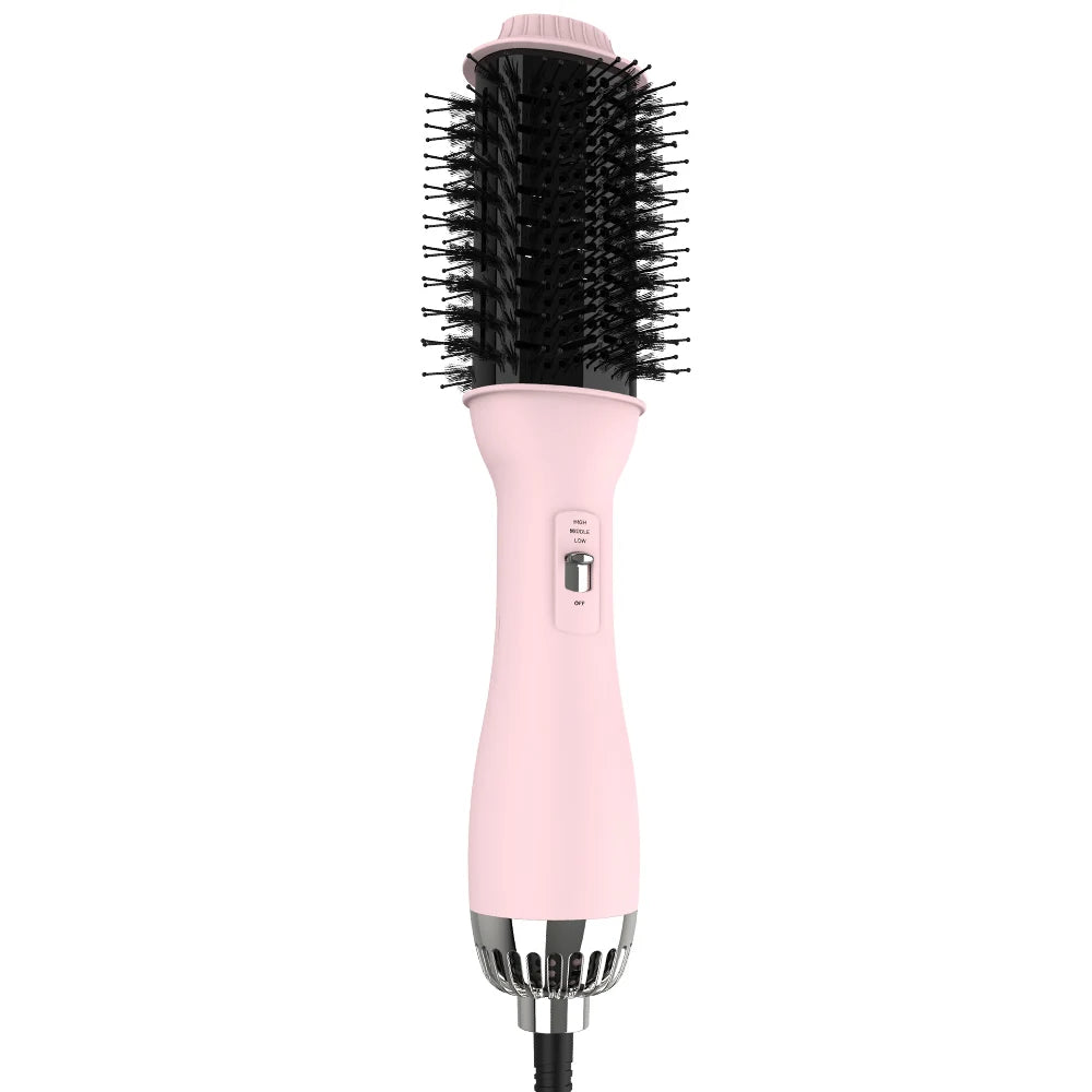 Peigne électrique ULELAY en livraison directe, 3 en 1 : sèche-cheveux, volumateur, lisseur et brosse à air chaud.