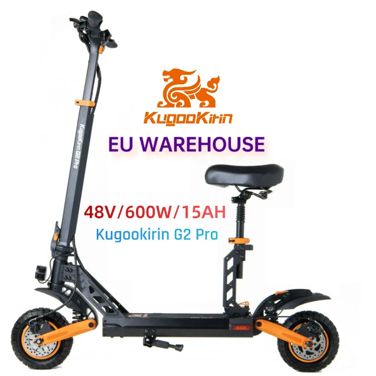 Nouvelle trottinette pliable Kugoo G2 Pro 2025 - Vélo électrique Kukirin G2pro