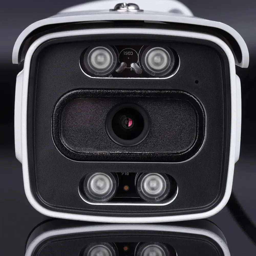 Caméra IP XMEYE PRO PoE 4MP IP67 avec capteur CMOS de détection des visages et garantie d'un an. Options de stockage des données dans le cloud.