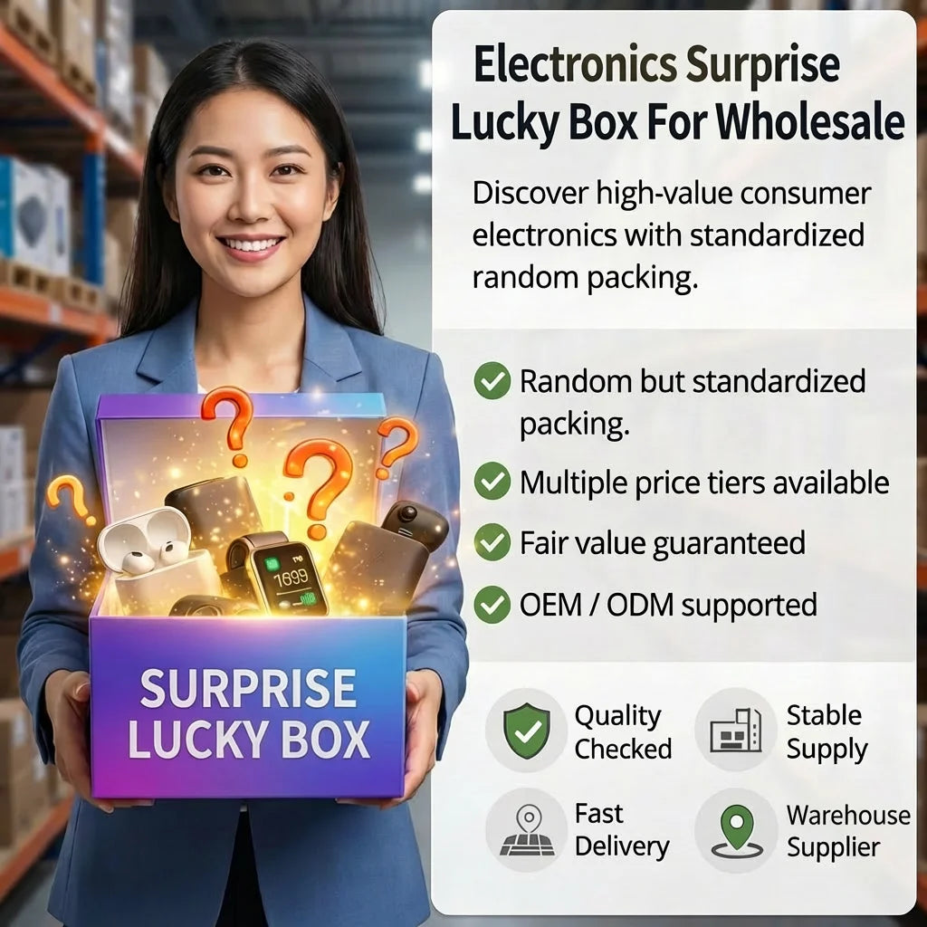 Box Mystère High-Tech – 1 à 3 articles surprise parmi 500+ références (VR, Smartphone…)