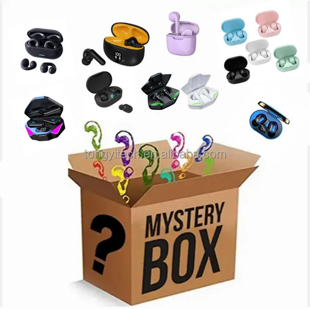Coffret Mystère Vintage – Assortiment Électronique, Écouteurs, 1-5 Articles Surprise