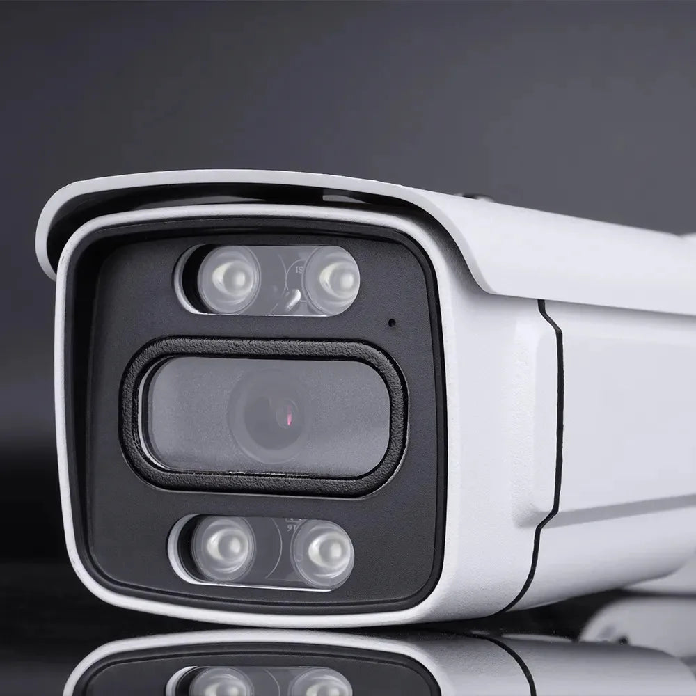 Caméra IP XMEYE PRO PoE 4MP IP67 avec capteur CMOS de détection des visages et garantie d'un an. Options de stockage des données dans le cloud.