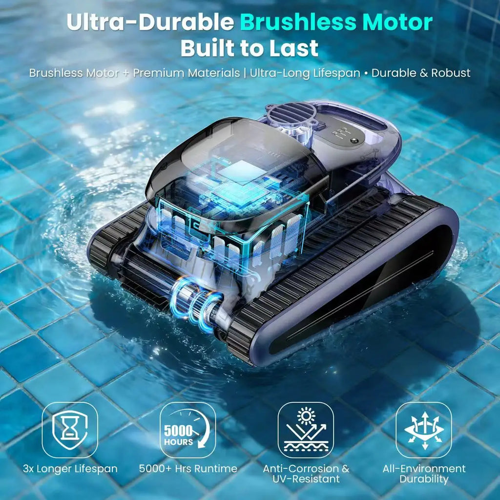 Accessoires de piscine Nettoyeur sans fil Robot aspirateur de piscine portable automatique de haute qualité