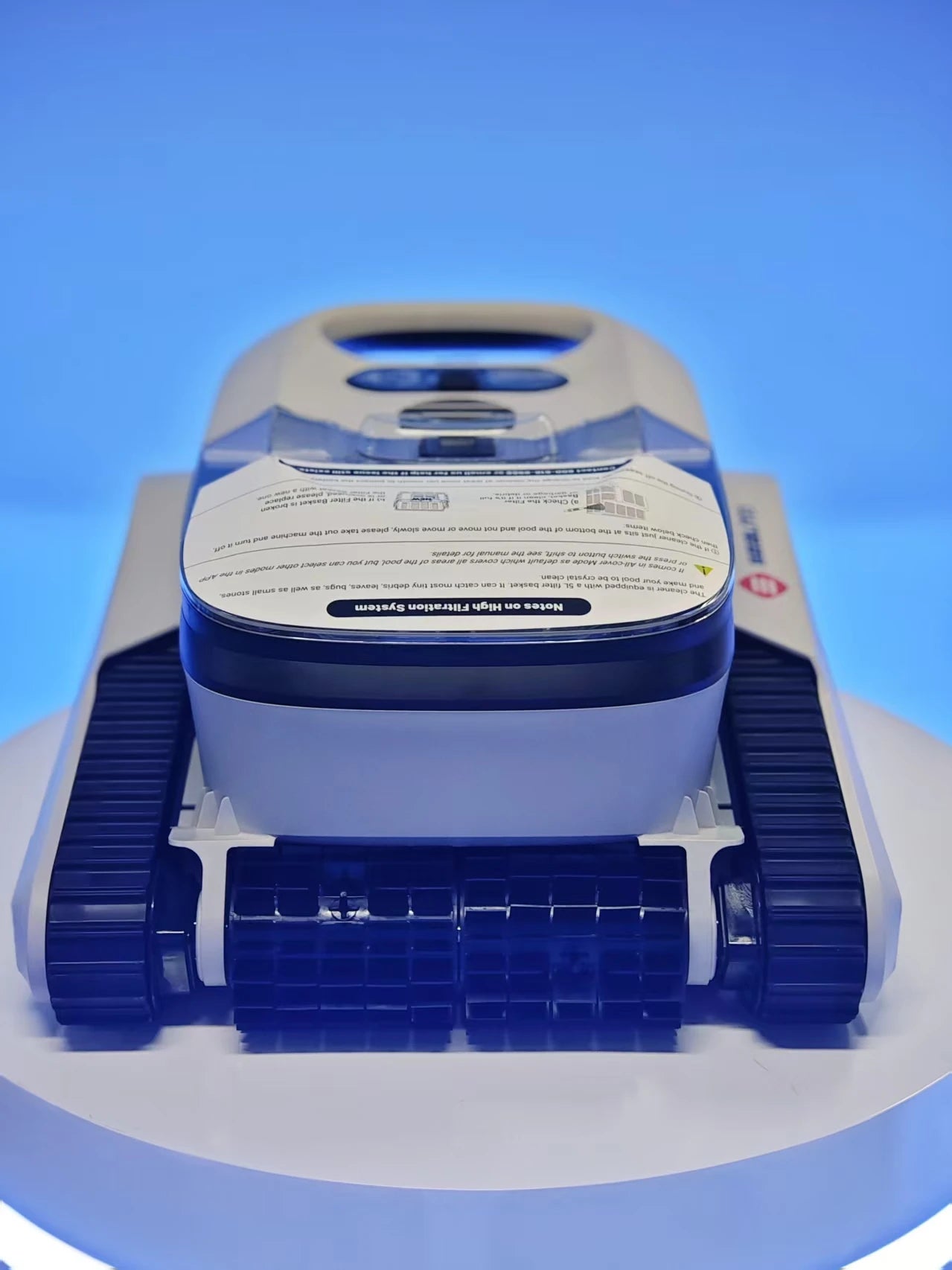 Robot aspirateur sous-marin intelligent sans fil à nettoyage automatique pour piscine
