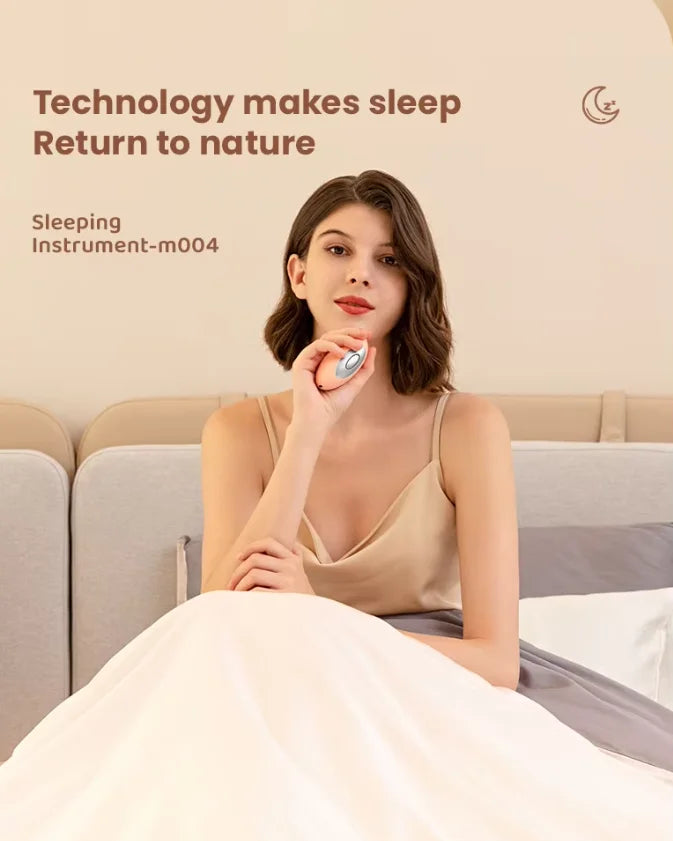 Dispositif d'aide au sommeil Spring Cocoon, technologie à microcourant, fonction minuterie, sans écran, batterie intégrée, portable XHGJ08
