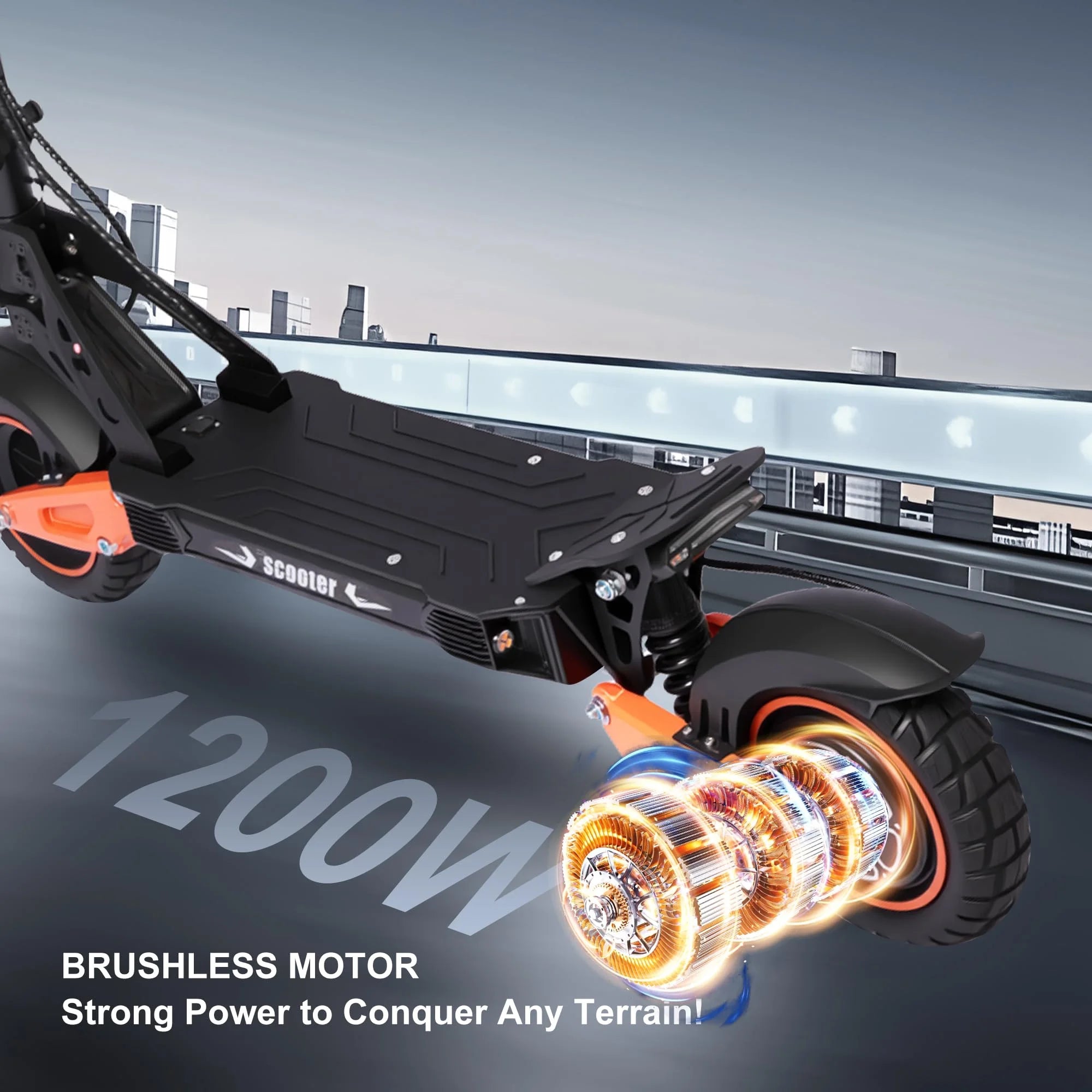Trottinette électrique N9 (modèle 2025) : autonomie de 50 km, puissance de 1 200 W, vitesse maximale de 55 km/h. Trottinette électrique pliable pour adultes, disponible en entrepôt aux États-Unis.