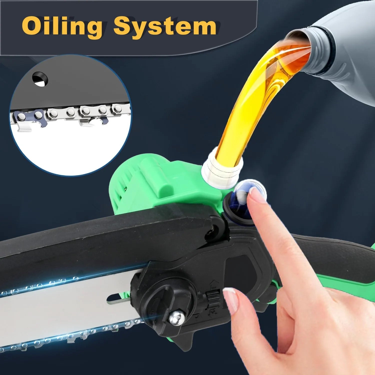 Tronçonneuse sans fil 20 V, mini-bâtiment industriel, sans balais, pour le bricolage, idéale pour le bois. Guide-chaîne de 15 ou 20 cm. Alimentation par batterie. Disponible en entrepôt local aux États-Unis.