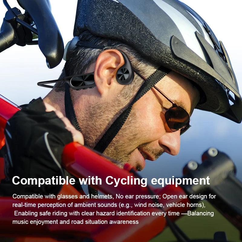 Casque À Conduction Osseuse – Bluetooth, simulation Natation, Open-Ear & Sport