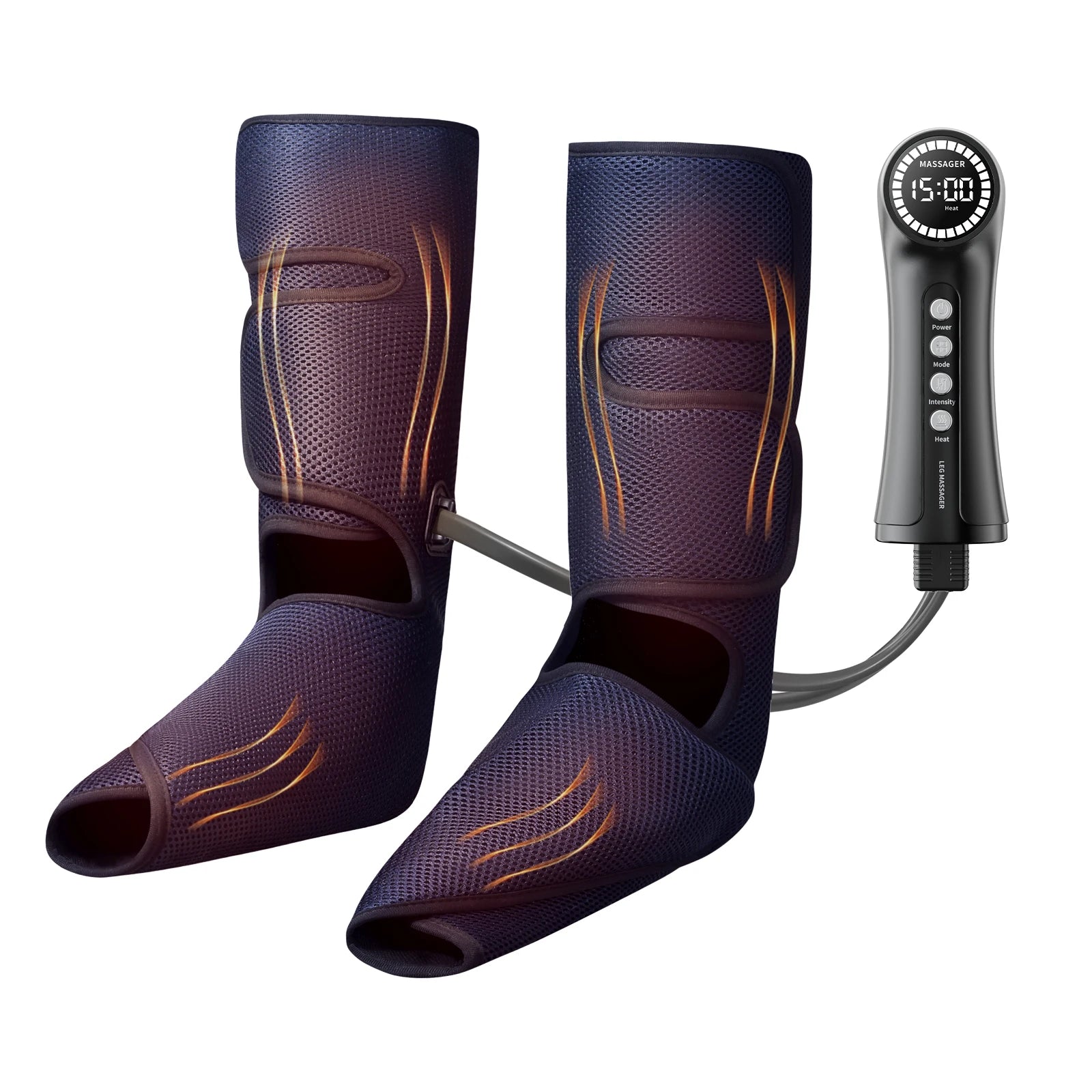 Appareil de Massage Jambes & Mollets | Compression d’Air Chauffante pour la Circulation et la Détente