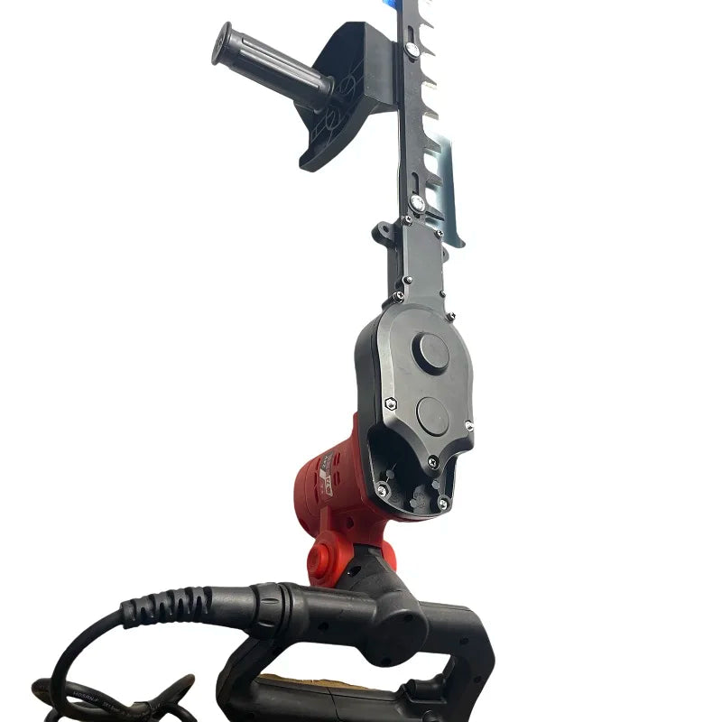 Taille-haie électrique sans fil SENGXIN SX411-1, qualité industrielle, vente directe d'usine, batterie Li-ion 24 V, lame de 610 mm, rouge