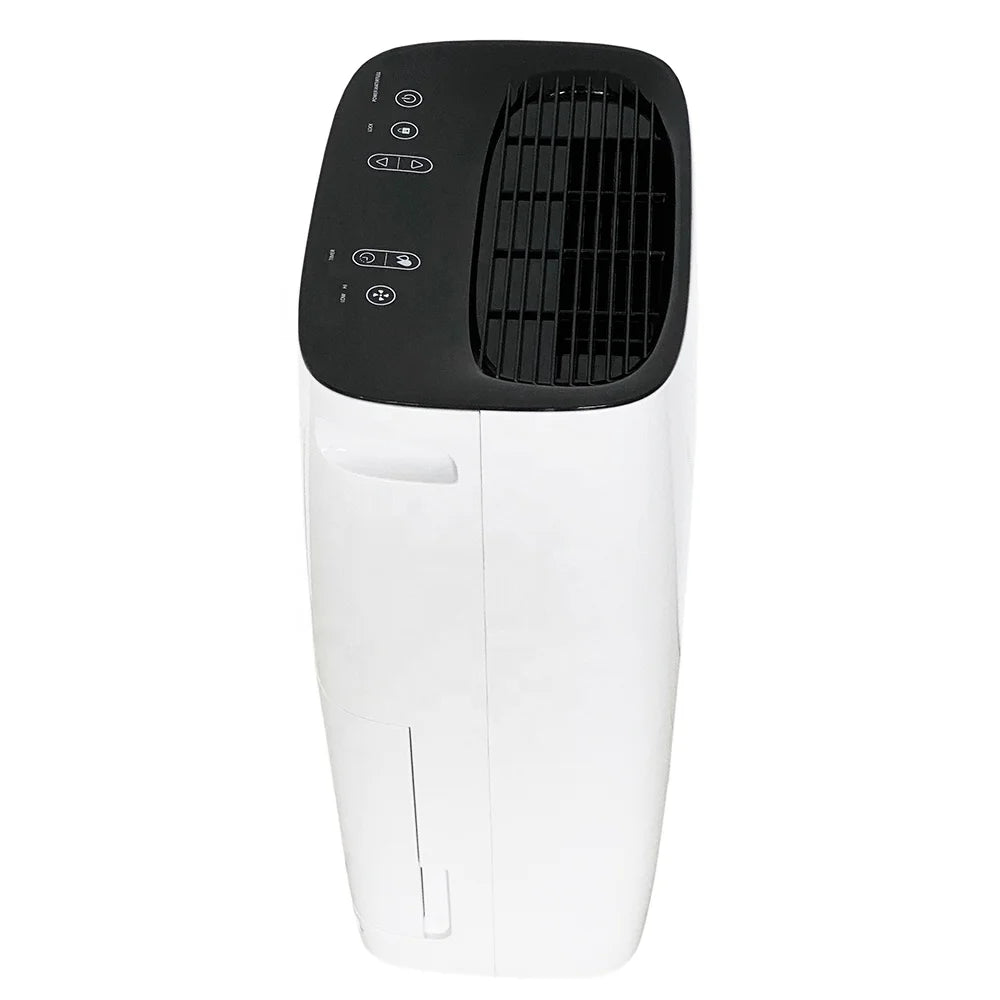 Déshumidificateur commercial 12 L, jusqu'à 185 m², panneau de commande tactile, 10 litres, pour la maison