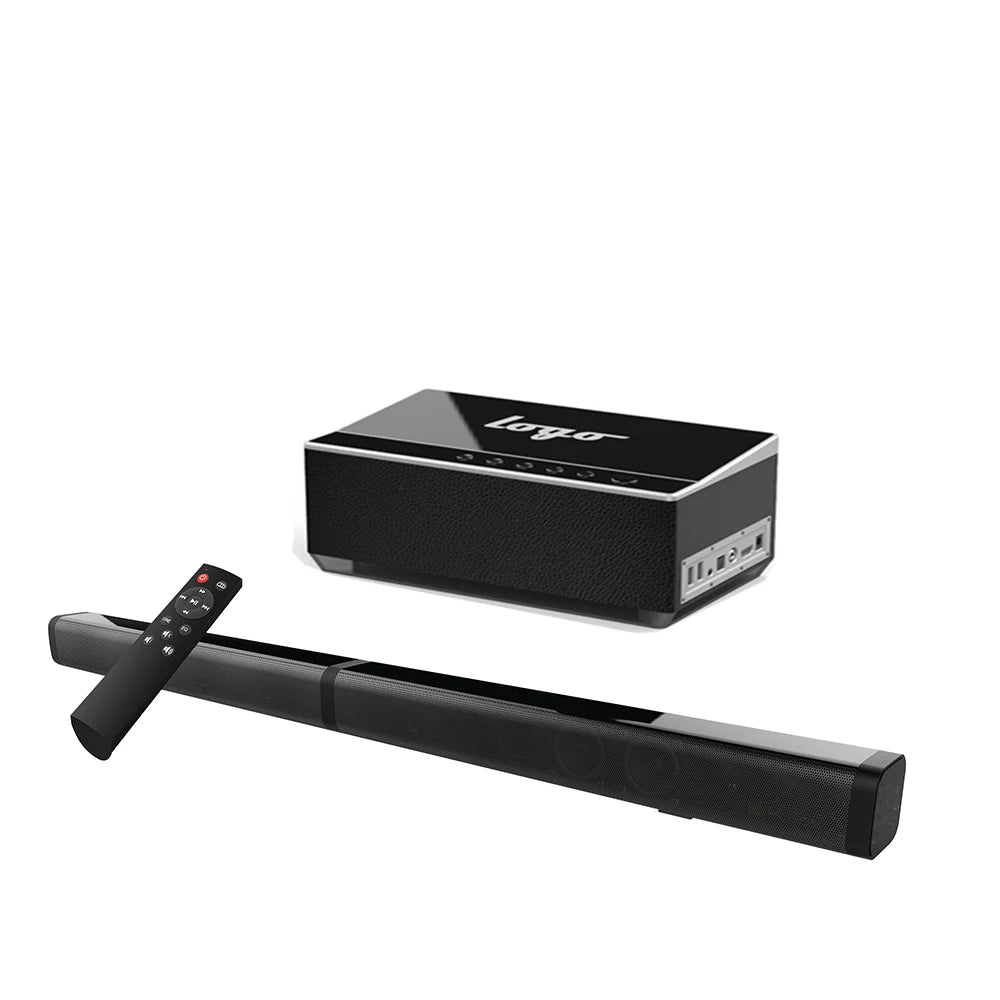 Barre de Son Samtronic 120W Détachable – Caisson Sans Fil, ARC, Télécommande & Surround