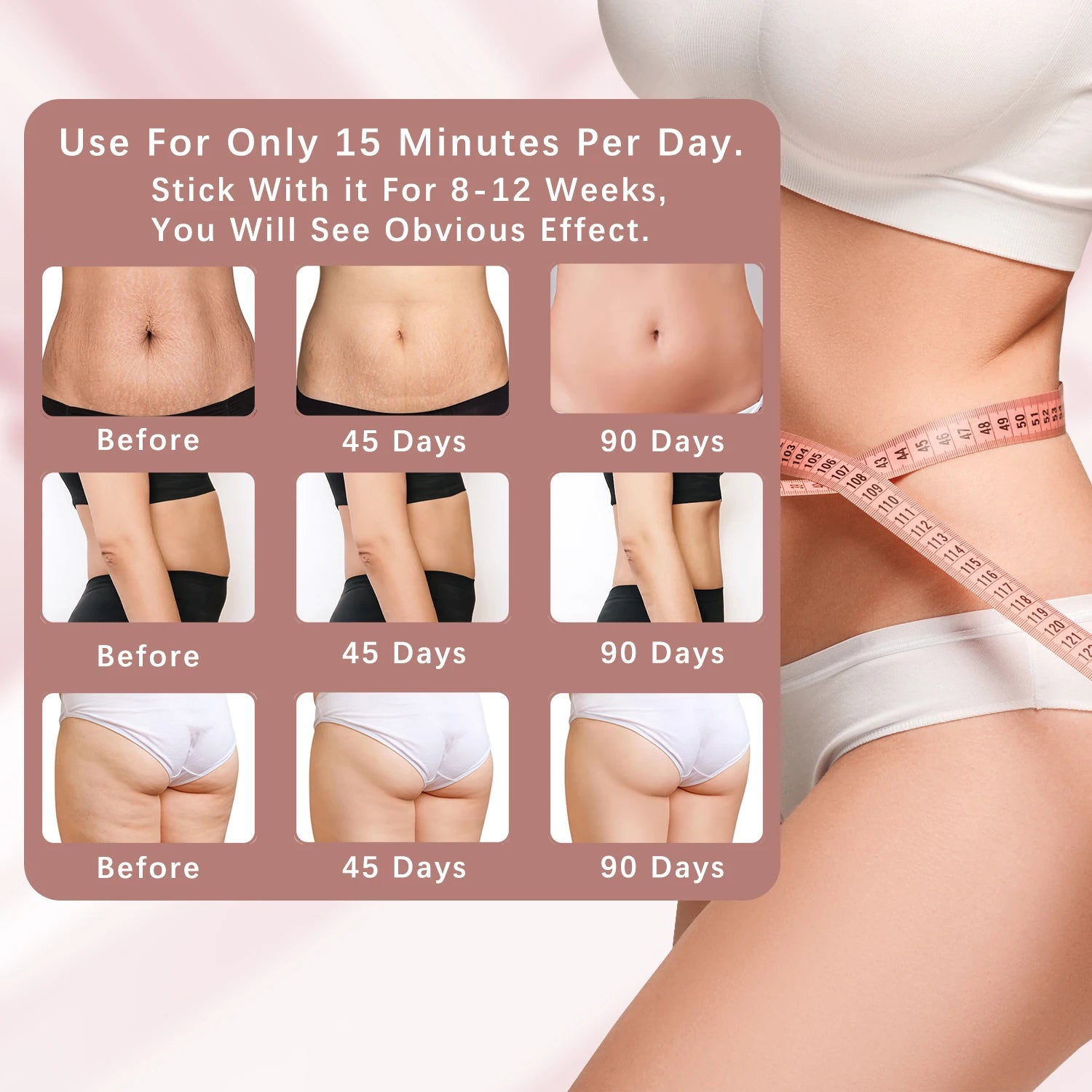 Appareil de Massage Corporel Sans Fil | Anti-Cellulite, Raffermissant et Soin Beauté du Corps