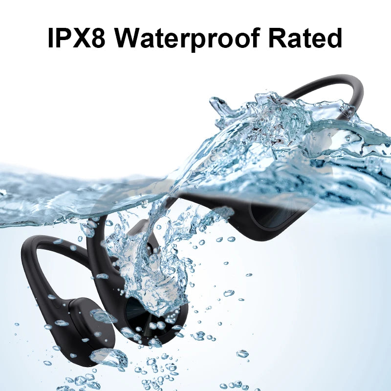 Casque À Conduction Osseuse – Bluetooth, simulation Natation, Open-Ear & Sport