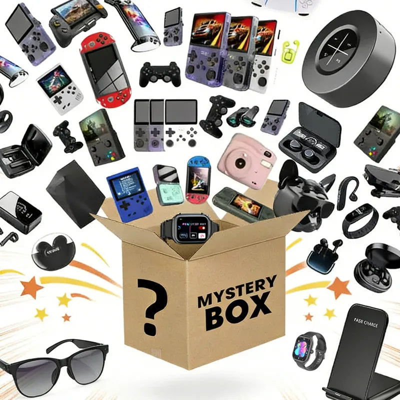 Coffret Mystère Électronique Lucky 5 Produits – Cadeau Noël & Thanksgiving Surprise