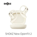 Écouteurs Open-Ear SHOKZ OpenFit 2 – Bluetooth, LED, Micro & Crochet Confortable