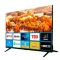 Téléviseur intelligent Android LED LCD 55 pouces pour hôtels, 4K HDTV, avec interface LAN et rétroéclairage LED.