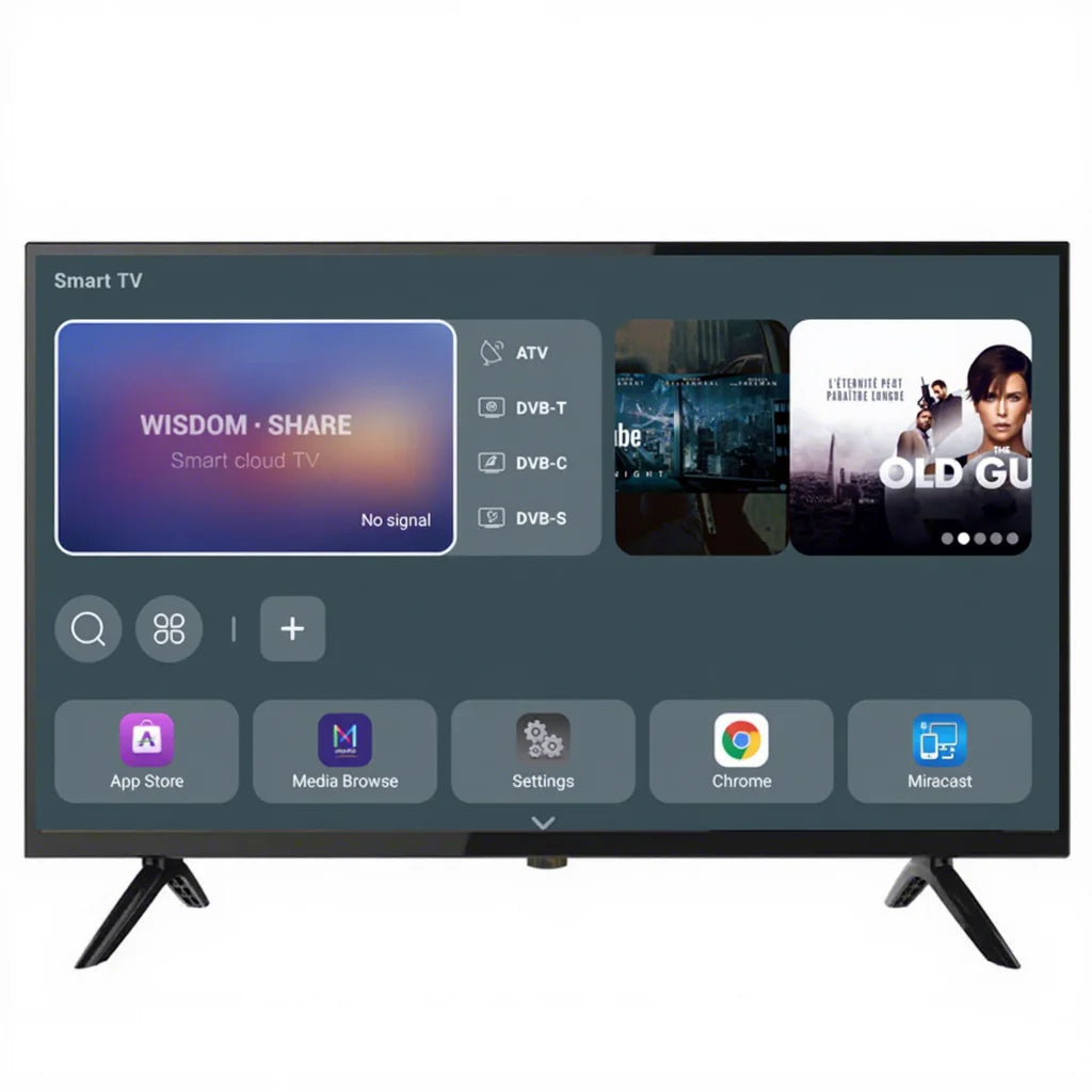 Téléviseur intelligent Android OLED noir de 100 pouces pour salle de bain, grand format, Skyworth