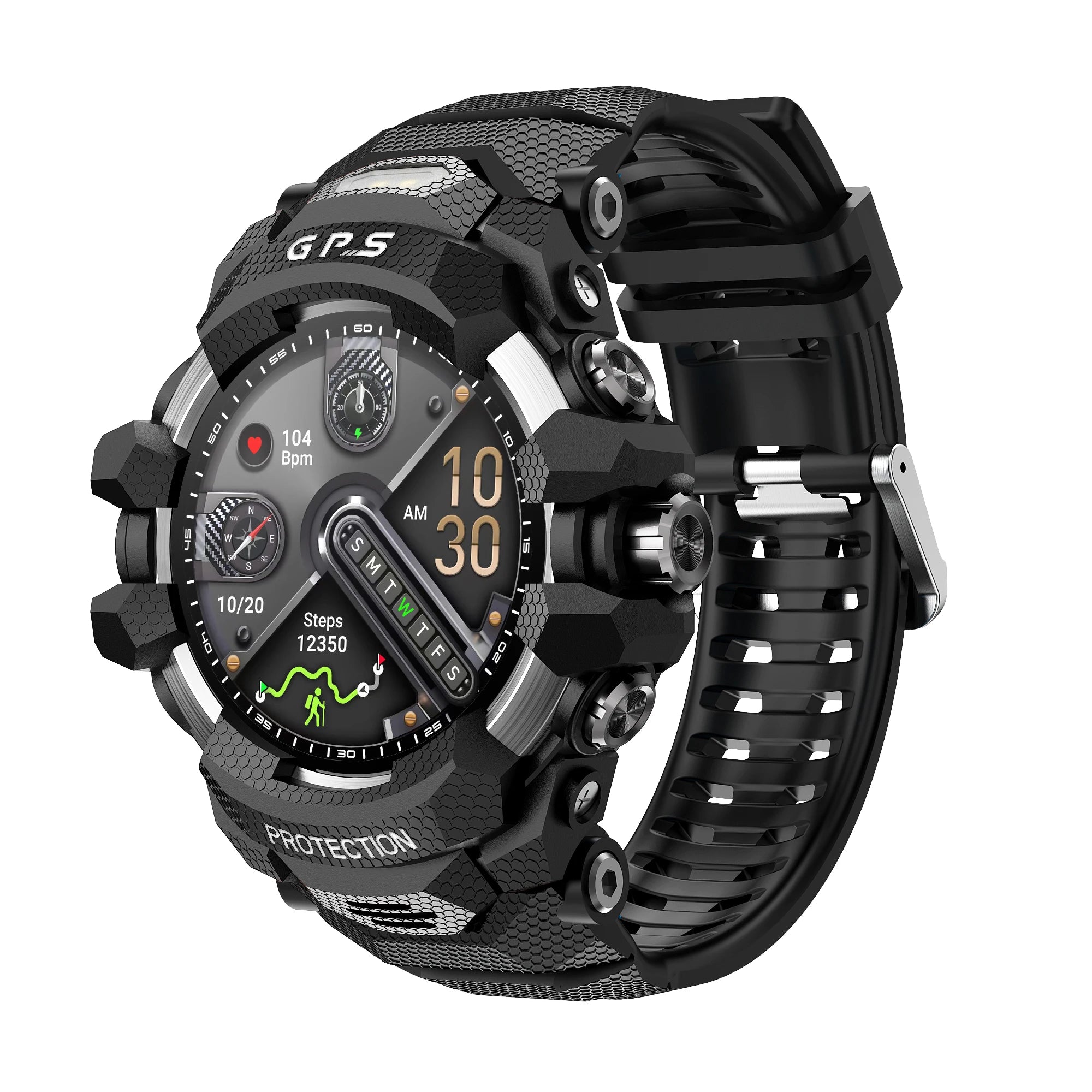 Montre connectée Android GPS – TikTok, YouTube, Réseaux Sociaux & Suivi Sport