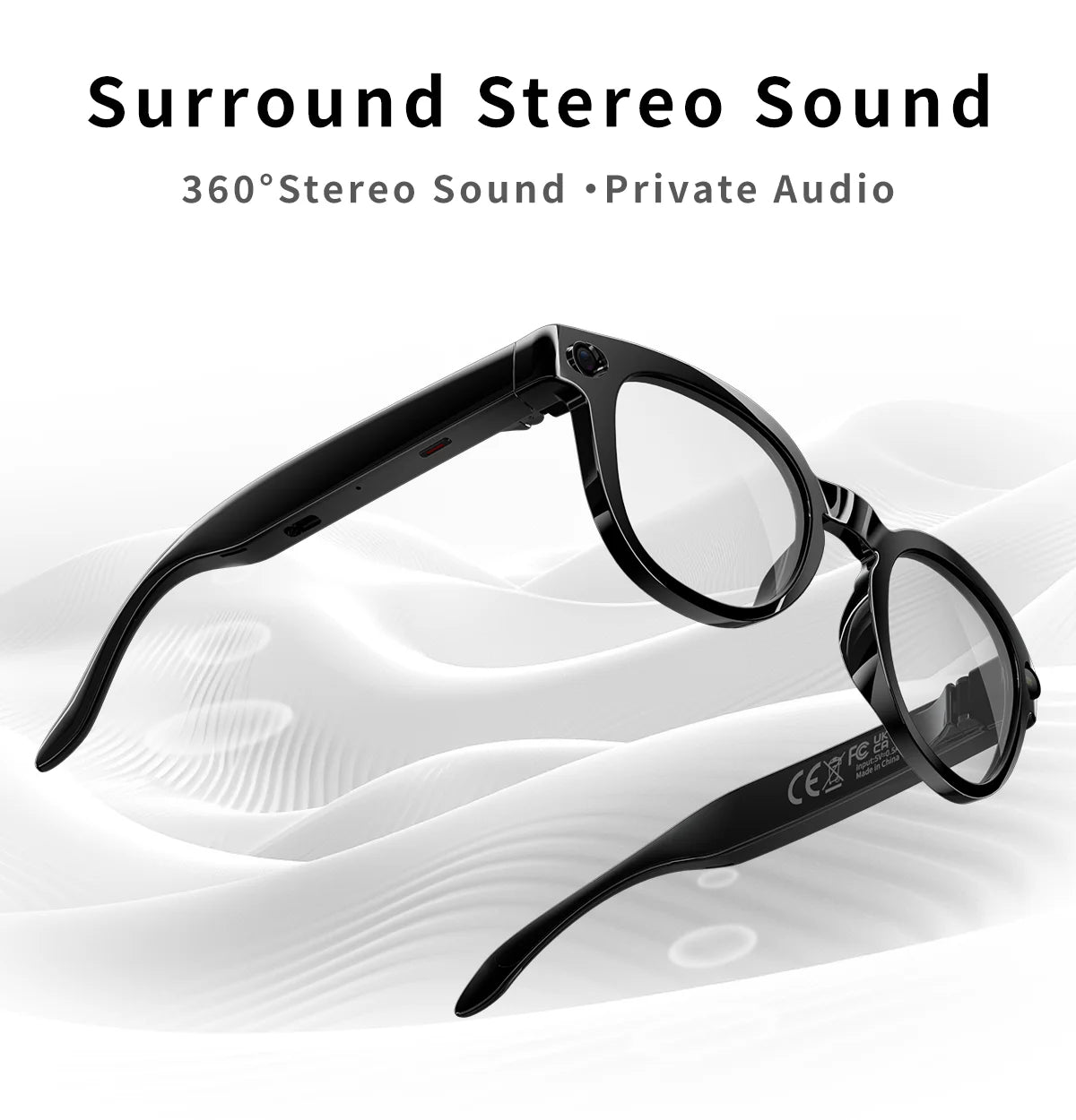 Lunettes IA MT3 2026 – Caméra 8MP, Assistant Vocal & Traduction WiFi | Sport