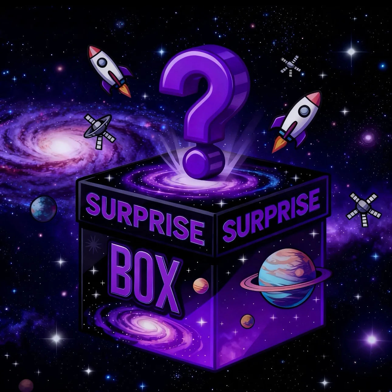 Box Mystère High-Tech 2025 – Smartphone, Tablette, Ordinateur portable, TV – Cadeau de Noël garanti