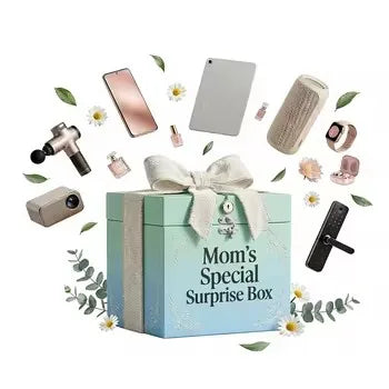 Box Mystère Digital 5 Pièces 2026 – Grande Box Électronique 3C Lucky Surprise
