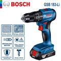 Perceuse-visseuse sans fil Bosch GSB 183-LI, 18 V, moteur sans balais, couple 56 Nm, mandrin 13 mm