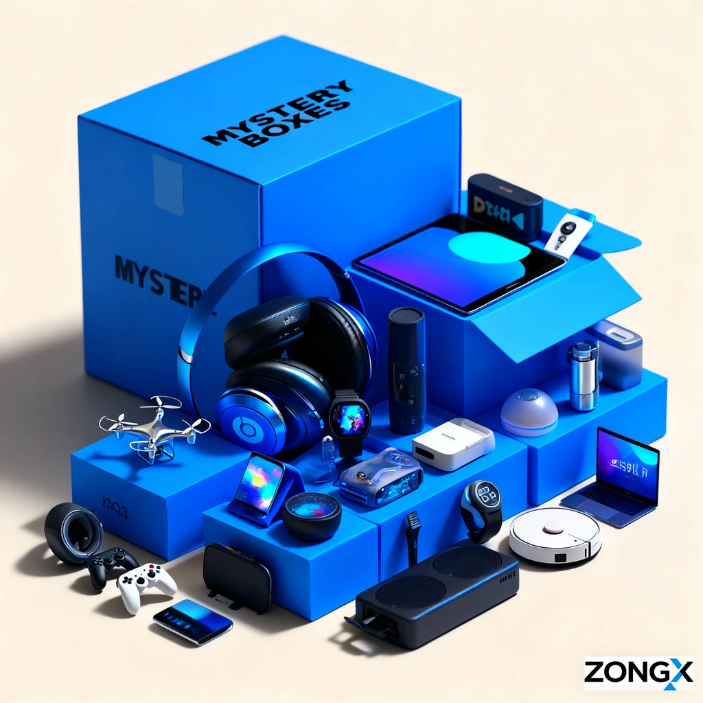 Box Mystère ZongX Lucky – Écouteurs, Chargeurs, Accessoires Téléphone Surprise