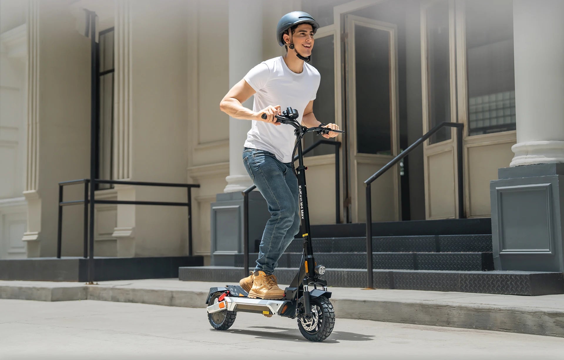 Trottinette électrique Kukirin M4 MAX haut de gamme pour adultes, deux roues, avec moteur sans balais et batterie au lithium, charge maximale 120 kg