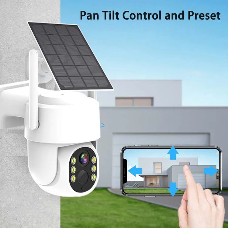 Système de surveillance CCTV Rscamtom 4MP avec audio, suivi automatique, étanche, vision nocturne et fonction PTZ 8 canaux Wi-Fi