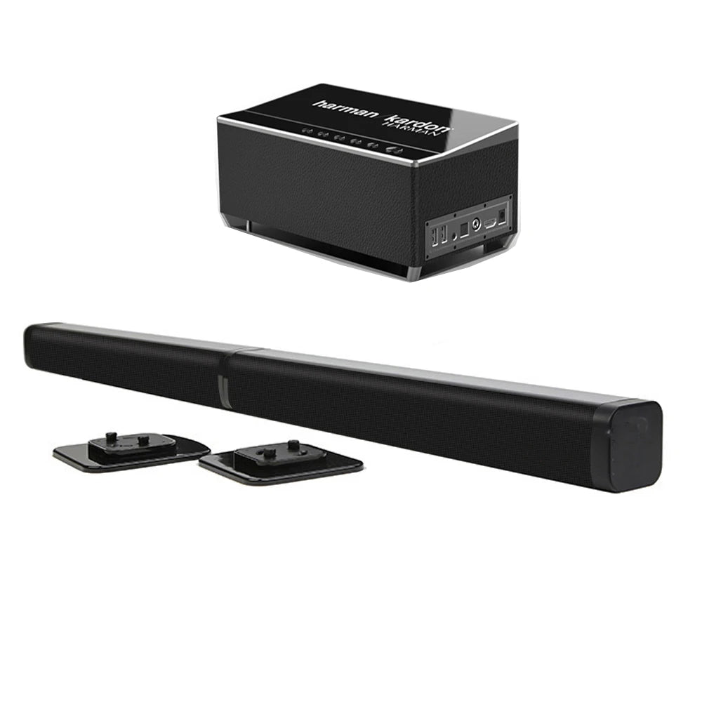 Barre de Son Samtronic 120W Détachable – Caisson Sans Fil, ARC, Télécommande & Surround