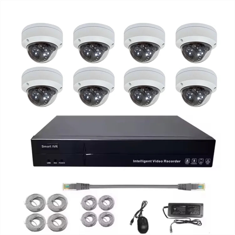 Kit NVR 8 canaux Viewbest VIK-EZ8014, 4K/8MP, PoE, IP66, ONVIF, suivi humain