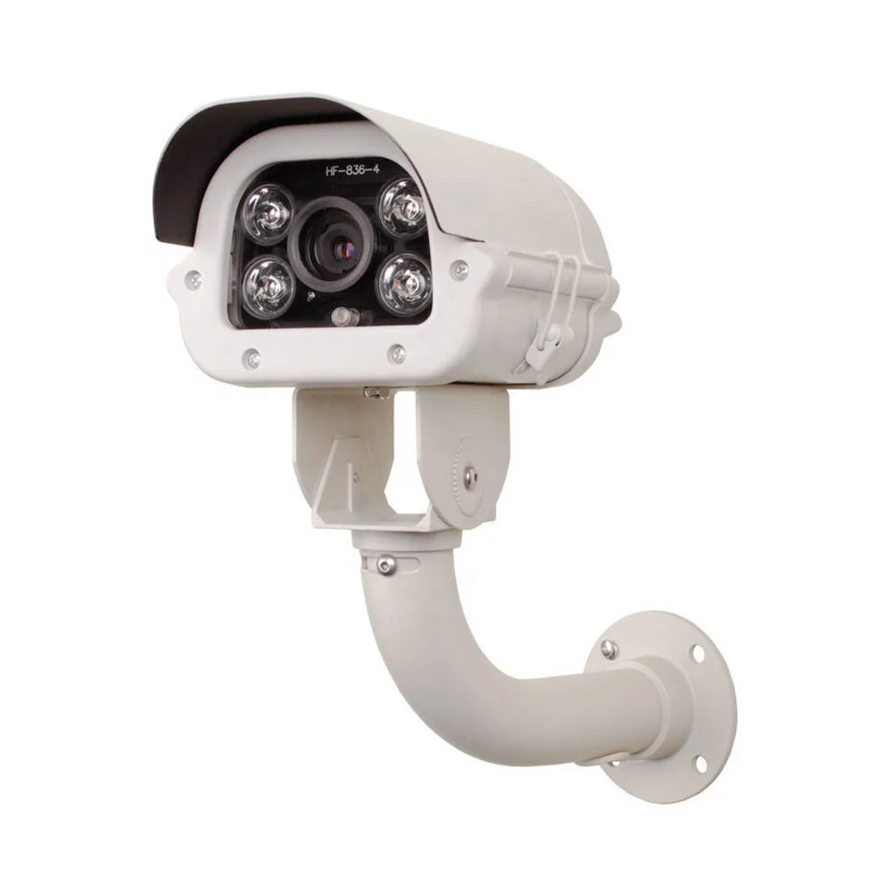 Caméra longue portée 2MP 4MP 5MP 8MP pour la sécurité domestique, avec éclairage infrarouge LED analogique AHD, pour une utilisation extérieure.