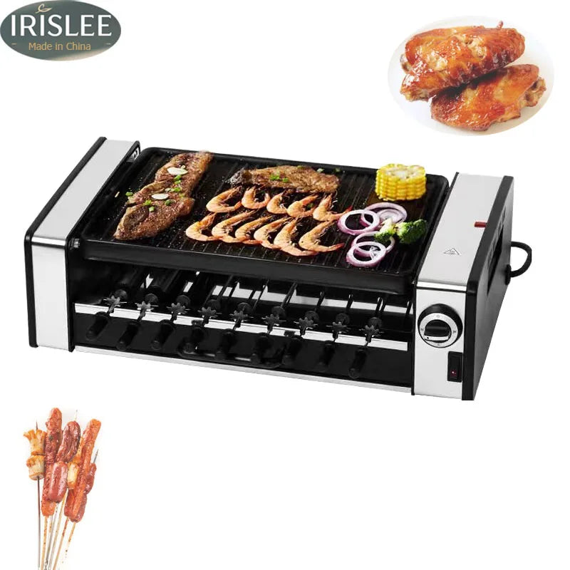 Barbecue électrique automatique sans fumée