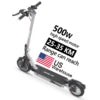 Trottinette électrique pliable 10 pouces 500 W à double suspension et longue autonomie - Trottinette électrique adulte avec