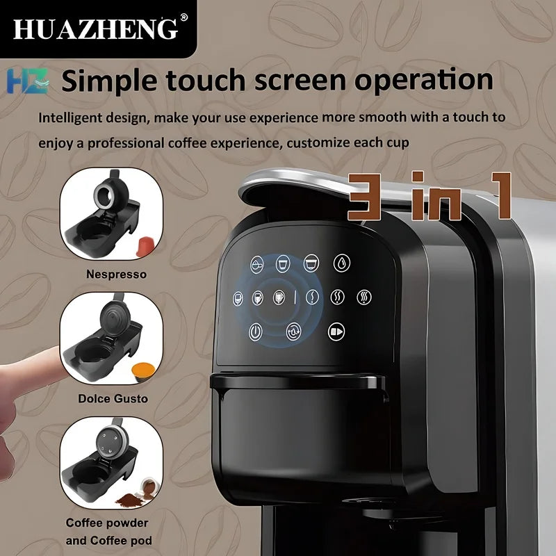 Mini machine à café expresso portable USB/électrique entièrement automatique avec support et sac de voyage pour le camping