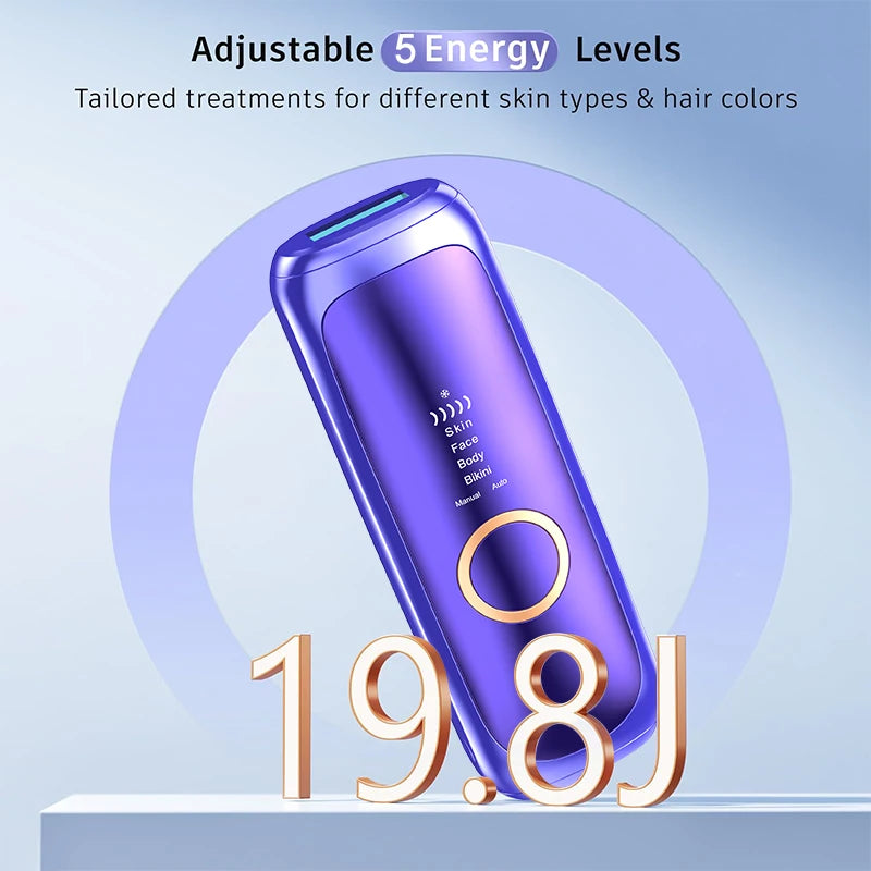 Appareil IPL de qualité commerciale PAKISS, technologie de refroidissement par glace, capteur coupé à 5 niveaux