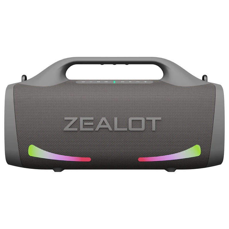 Enceinte Outdoor Zealot S79 – 100 W, IPX6, Bluetooth 5.4, LED RGB et Karaoké