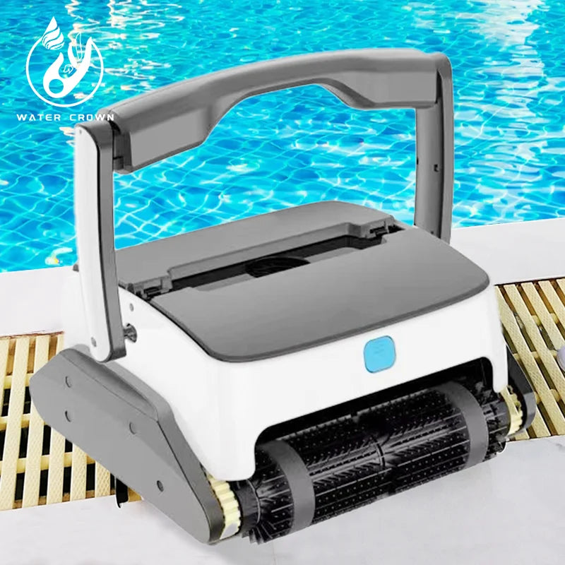 Robot nettoyeur de piscine Water Crown HJ2055 — 200W, cycle 2/3/4h, garantie 2 ans