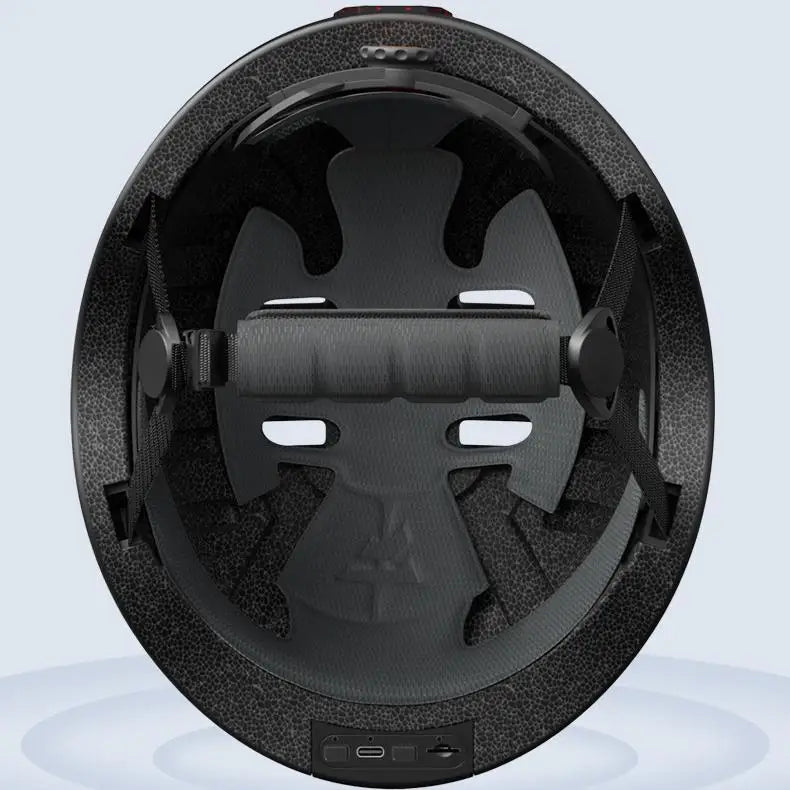 Casque Vélo Connecté SAIN – LED, Bluetooth & Enregistrement Vidéo | Taille Universelle