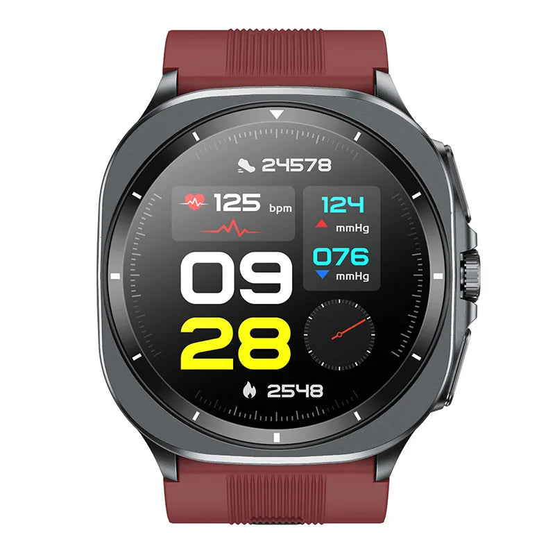 Smartwatch AMOLED TK65 | Bracelet Connecté avec Appels Bluetooth, NFC, ECG et Suivi Santé Avancé