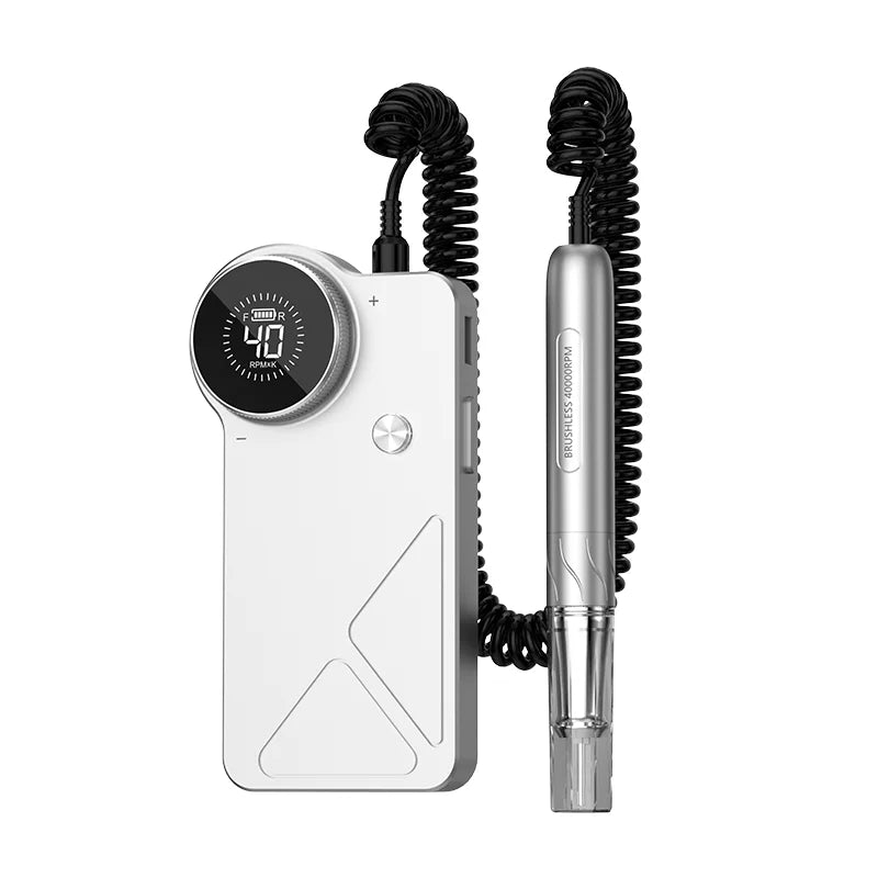 Perceuse à ongles professionnelle JIEDAN JD-B6-73, 40 000 tr/min, 4 500 mAh, moteur sans balais, 65W