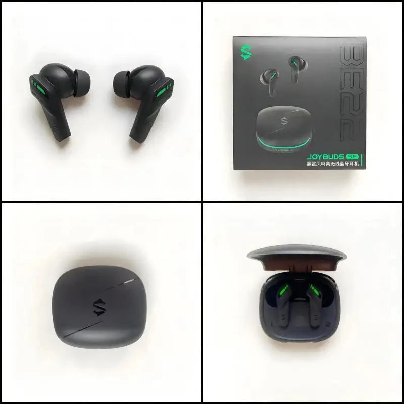 Écouteurs Gaming Black Shark BE22 JoyBuds – TWS, Faible Latence & In-Ear
