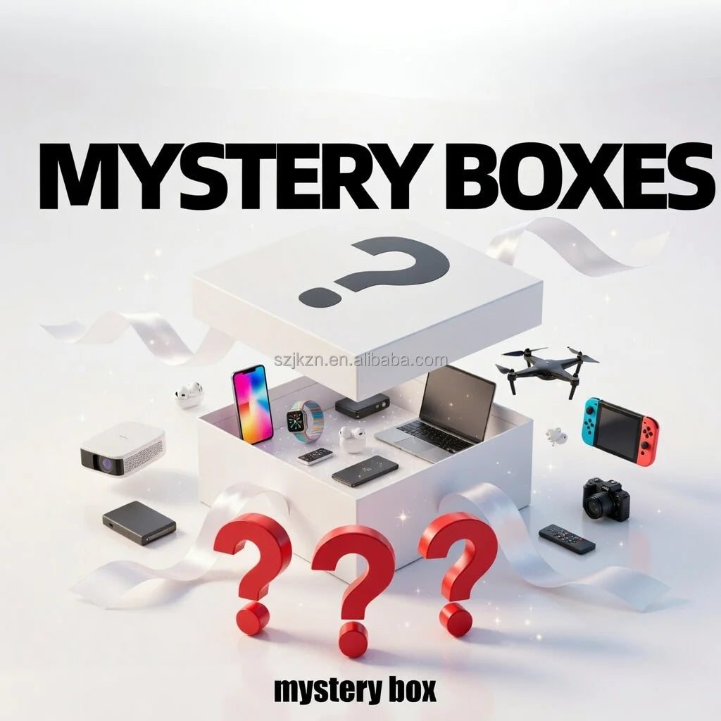 Box Mystère Basic 2026 – Montre TFT, Selfie Stick, Écouteurs TWS Surprise