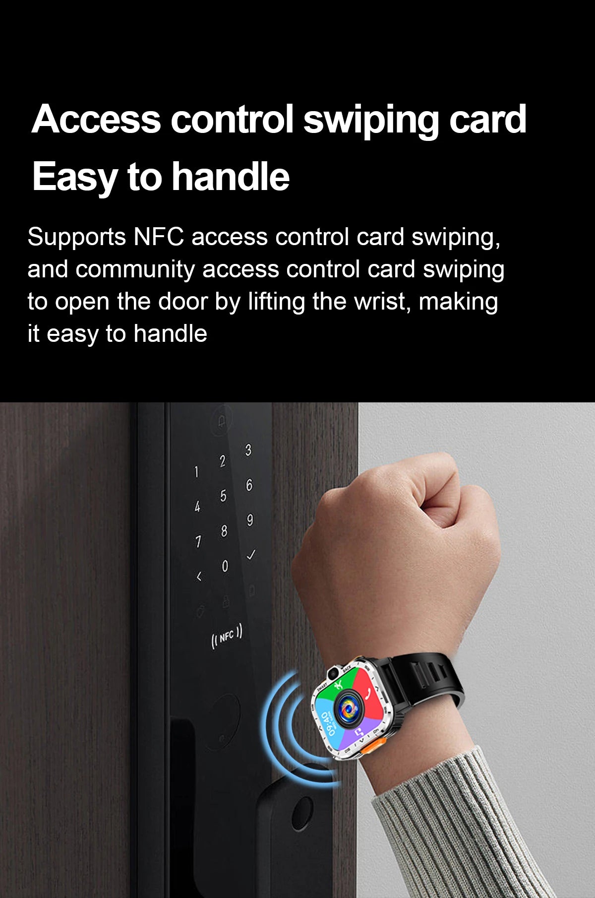 Montre connectée VALDUS 4G Android avec carte SIM, 4 Go de RAM et 64 Go de ROM.