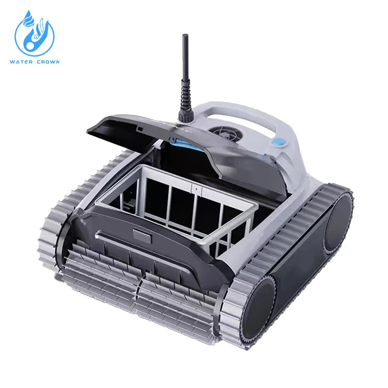 Robot nettoyeur de piscine Water Crown haute qualité et haute puissance, machine d'aspiration automatique