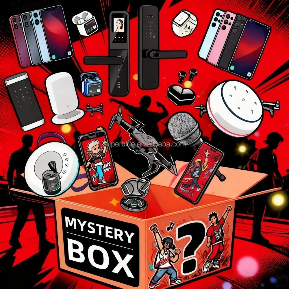 Coffret Mystère Montre – Cadeau Noël Surprise, Ballons Lucky, Électronique Adulte