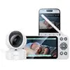 Nouveauté : YESIDO KM28 - Caméra de surveillance pour bébé avec écran LCD 5 pouces, Wi-Fi 2,4 GHz, audio bidirectionnel et sans fil.