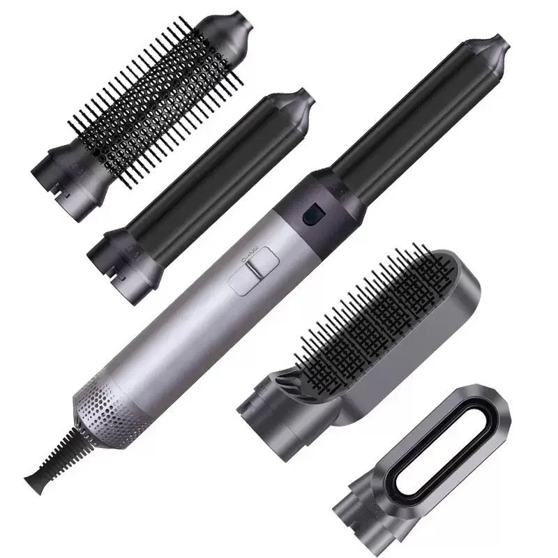 Brosse sèchoir 5 en 1 OEM, ionique, 1000 W, moteur CC 110 000 tr/min, lissage/bouclage/séchage