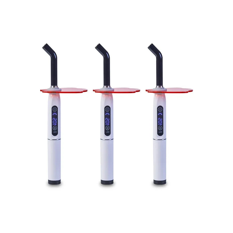 Lampe dentaire photosensible LED pour adultes, classe I, rechargeable, réglable, à brancher.
